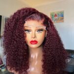 Pixie curls Burgundy