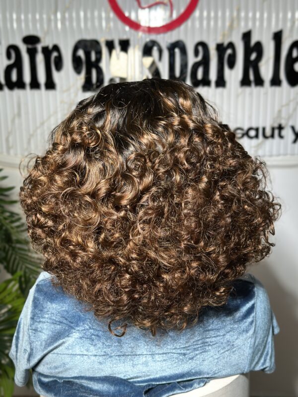Band Wig Brown Plus 13by4 frontal HD - Image 4