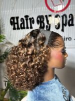 Band Wig Brown Plus 13by4 frontal HD - Image 2