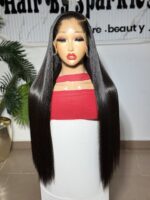 DONOR BONESTRAIGHT NATURAL BLACK ( CUSTOMISED GLUELESS)